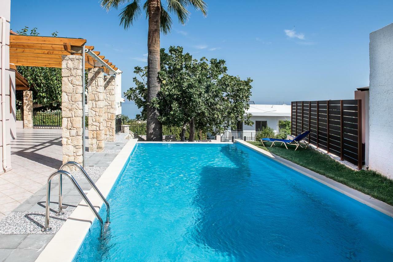 Lila Hill House Villa Stalos Exterior photo